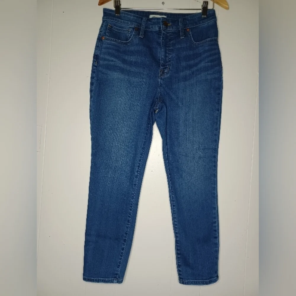 Madewell Women's Skinny Jeans in Deep Blue